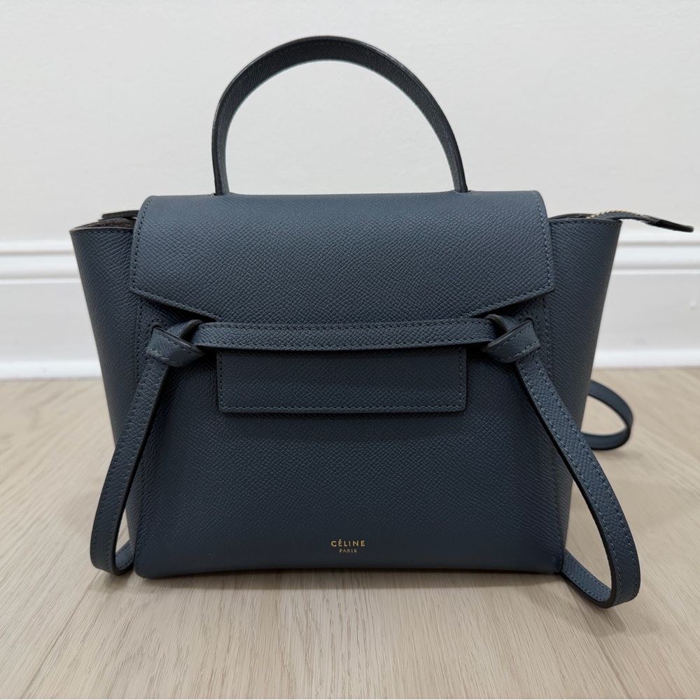 Celine Belt Bag Nano Slate